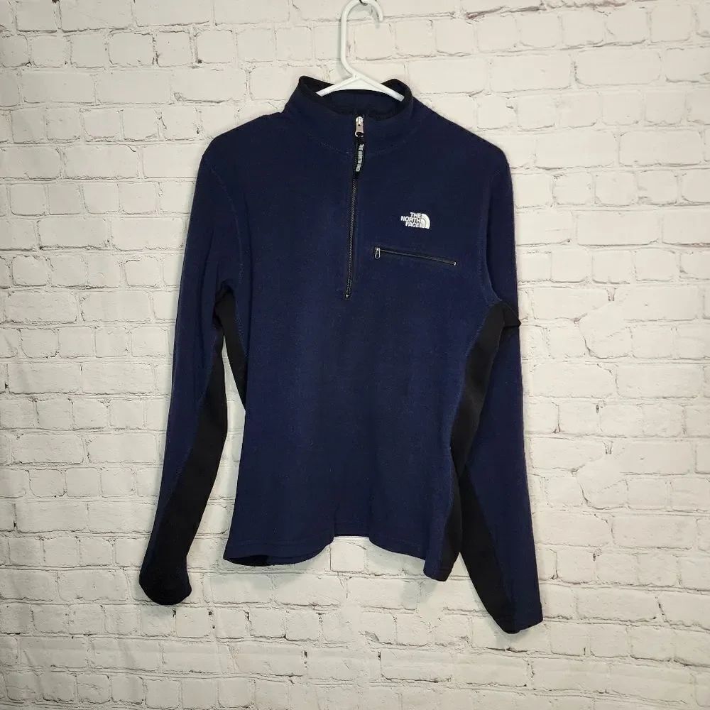 Men's North Face zip up Fleece, size Medium